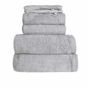 Ensemble de bain 6 pièces 500 g/m² STUDIO (2 draps de douche +2 serviettes de toilette + 2 gants)