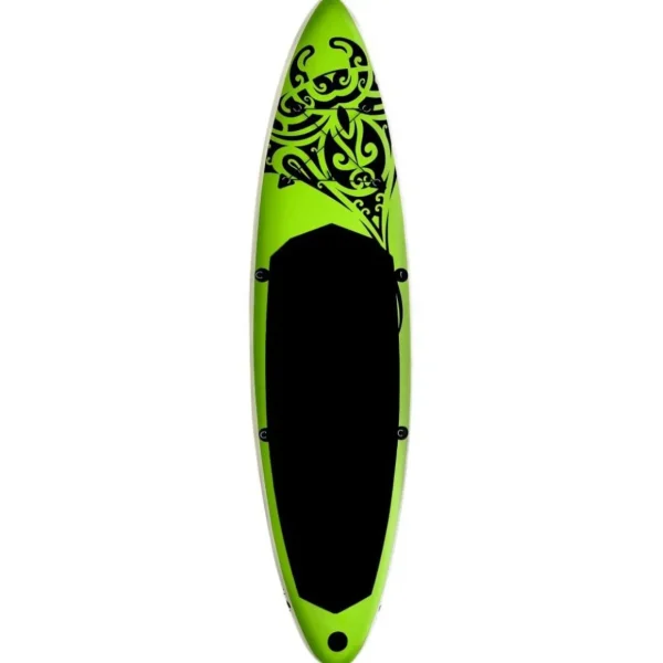 Ensemble de planche SUP gonflable 305x76x15 cm Vert