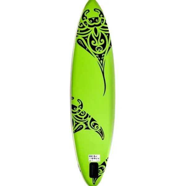 Ensemble de planche SUP gonflable 305x76x15 cm Vert