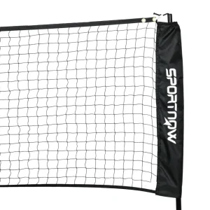 Ensemble set complet de badminton, pickleball et volleyball 3 en 1 réglable noir