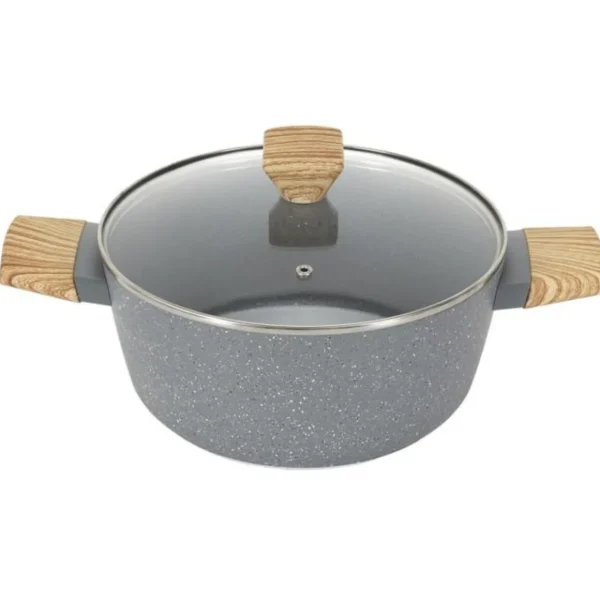 Faitout Aluminium Forgé 28cm Gris