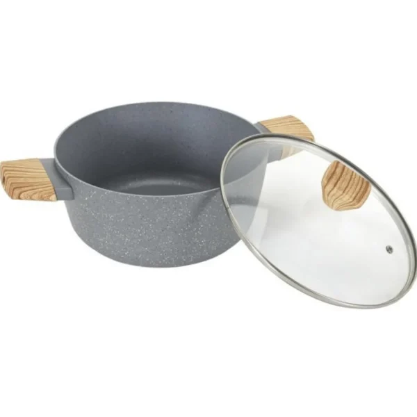 Faitout Aluminium Forgé 28cm Gris