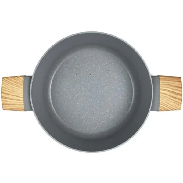 Faitout Aluminium Forgé 28cm Gris