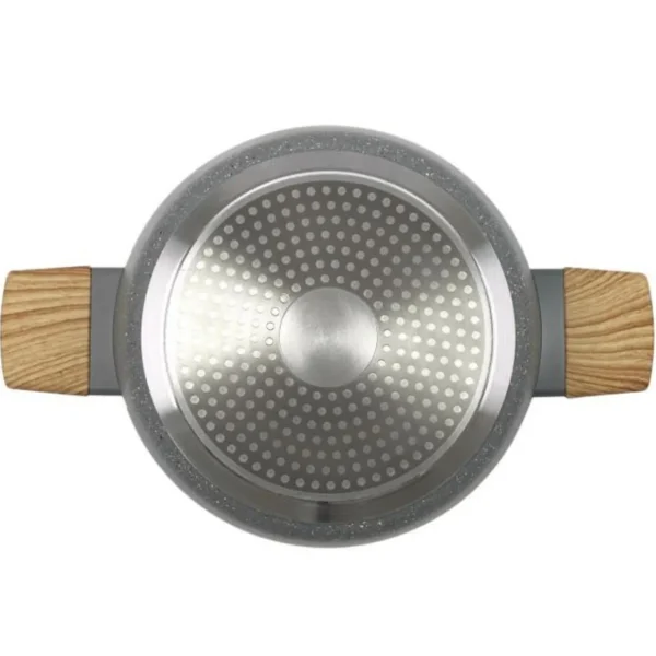 Faitout Aluminium Forgé 28cm Gris