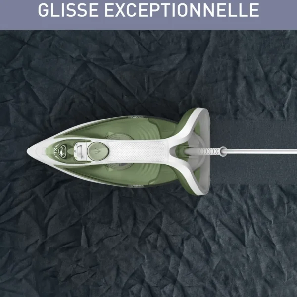 Fer à repasser vapeur Easygliss Eco FV5781C0 - Vert et blanc