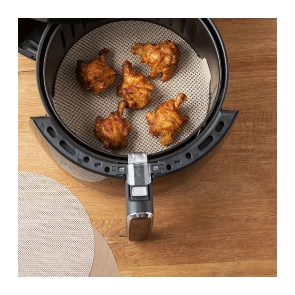 Feuille 2 Set pour Airfryer rond