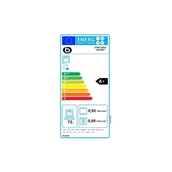 Four encastrable EFMP 105b2