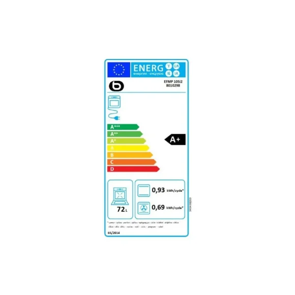 Four encastrable EFMP 105i2