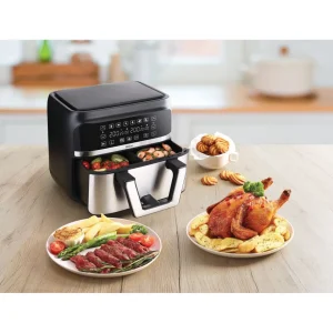 Friteuse électrique sans huile à air chaud Q.5178 - Noir