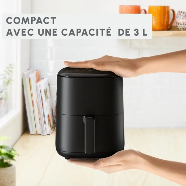 Friteuse électrique sans huile à air chaud Easy Fry EZ145820 - Noir