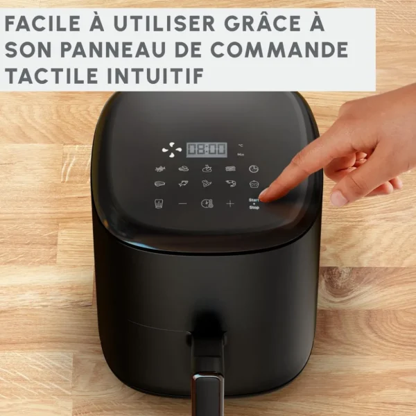 Friteuse électrique sans huile à air chaud Easy Fry EZ145820 - Noir
