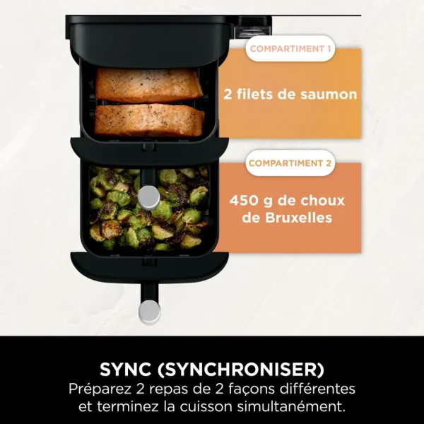 Friteuse sans huile à air chaud SL300EU - Noir