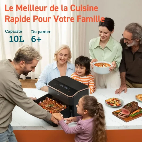 Friteuse sans huile 10L Twinfry Chef Édition KOSP0027EUN