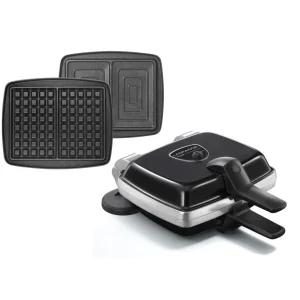 Gaufrier 2 en 1 39425 - Noir