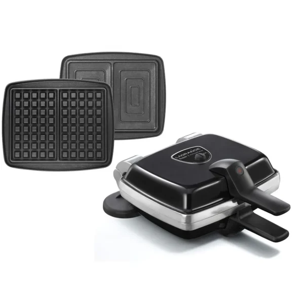Gaufrier 2 en 1 39425 - Noir