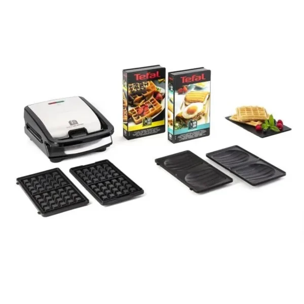Gaufrier croque-monsieur SW853D12 Snack collection - Inox