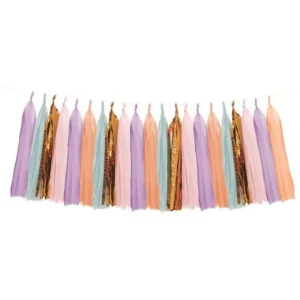 Guirlande 21 Pompons 2m Multicolore