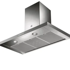 Hotte décorative 90cm 66db 700m3/h inox - 6850896
