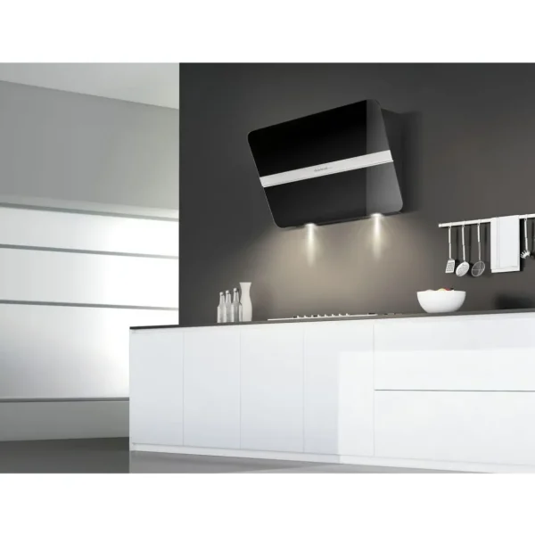 Hotte décorative murale FLIPPER 1480 Noir