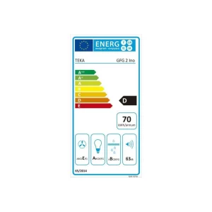 Hotte encastrable GFG2 BK