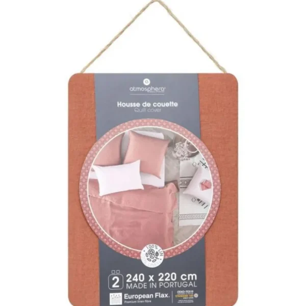 Housse de couette 2 places Morning Sunshine 100% Lin