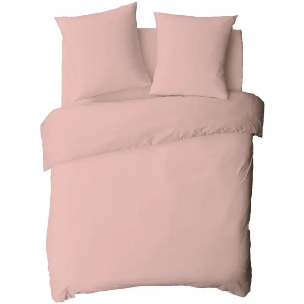Housse de couette en coton 57 fils unie