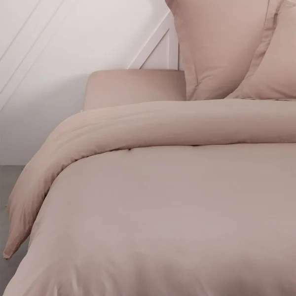 Housse de Couette unie en Coton 57 fils