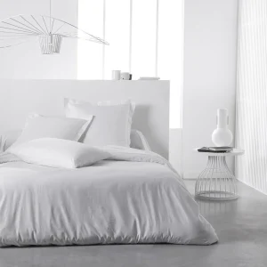 Housse de Couette unie en Coton 57 fils