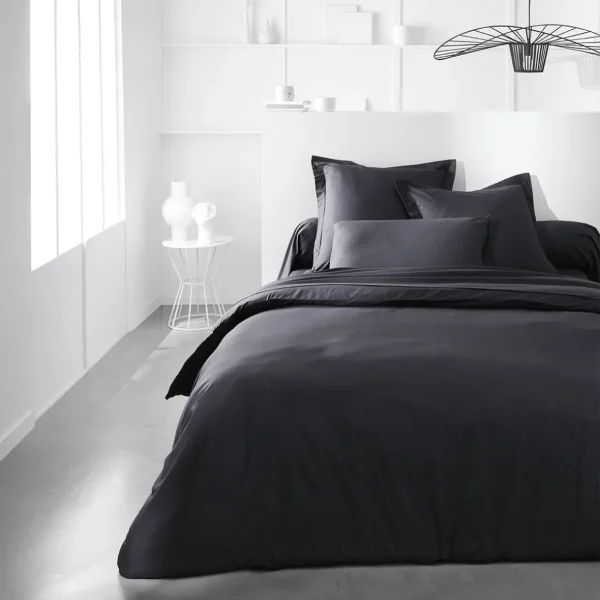 Housse de Couette unie en Coton 57 fils