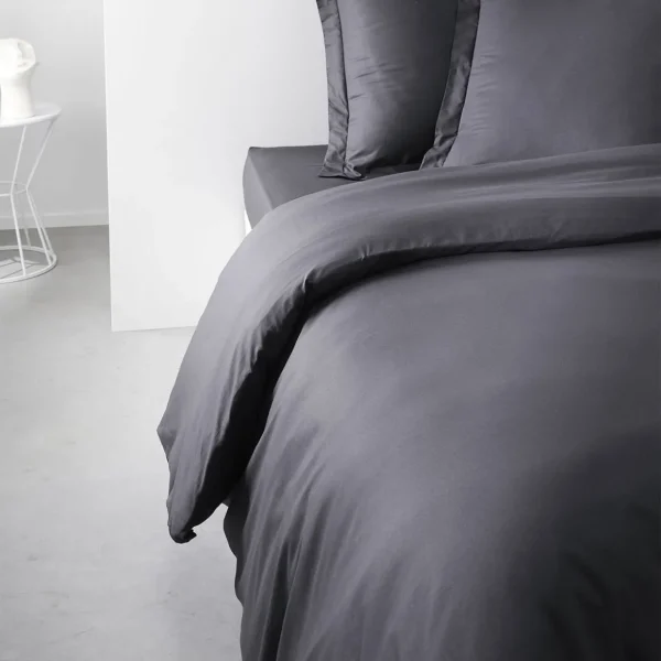 Housse de Couette unie en Coton 57 fils