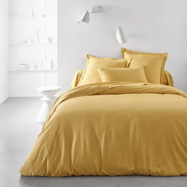 Housse de Couette unie en Coton 57 fils