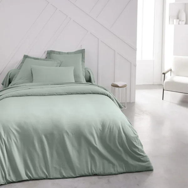 Housse de Couette unie en Coton 57 fils