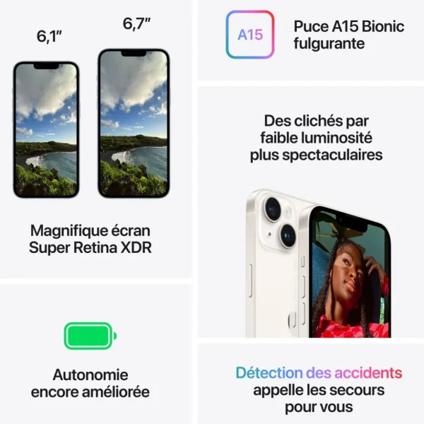 iPhone 14 Plus 256Go - Bleu