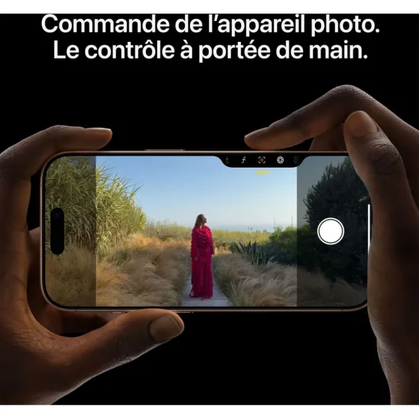 iPhone 16 Pro Max 256Go -Titane Blanc