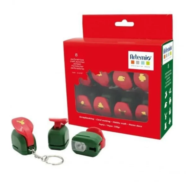Kit 8 perforatrices Noël