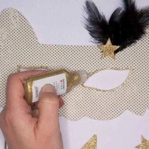 Kit colles paillettes