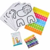 Kit Complet 144 Pièces Enfant Animaux Multicolore