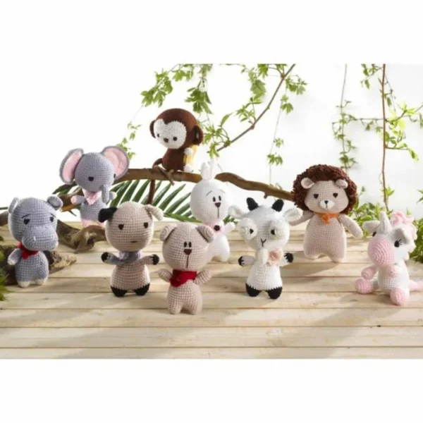 Kit Complet Amigurumi Firmin le Chien 17cm Beige