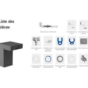 KIT raccordement a l eau X40 L40 L10SPRO