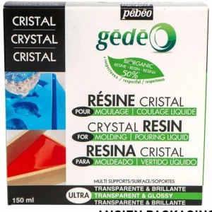 Kit résine de cristal bio - 150 ml