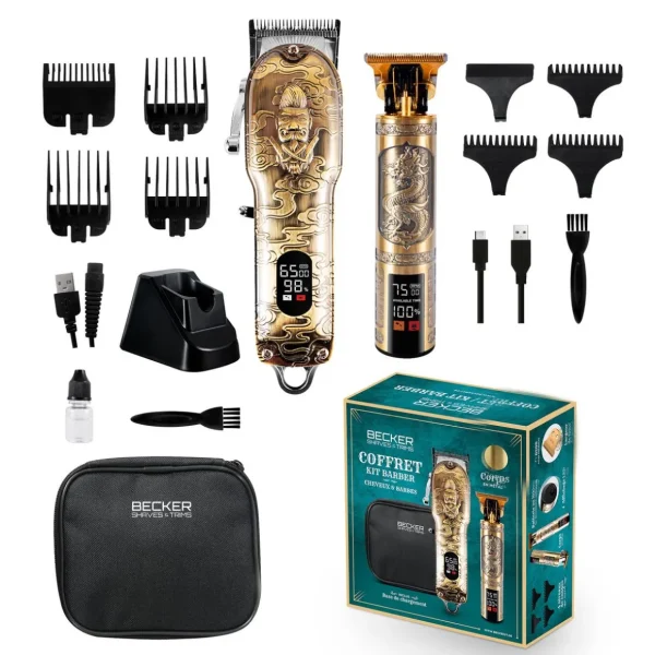 Kit tondeuse sans fil Twinbarber - Or