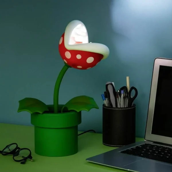 Lampe Plante Piranha Super Mario