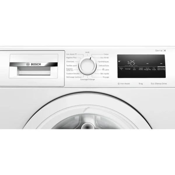 Lave linge hublot à induction WAN28258FR, 8 kg, 1400 T/min, A