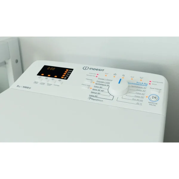 Lave linge top BTS50400FR, 5 kg, 1000 T/min, C