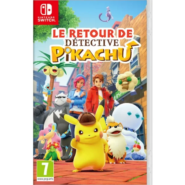 Le retour de Détective Pikachu Nintendo Switch