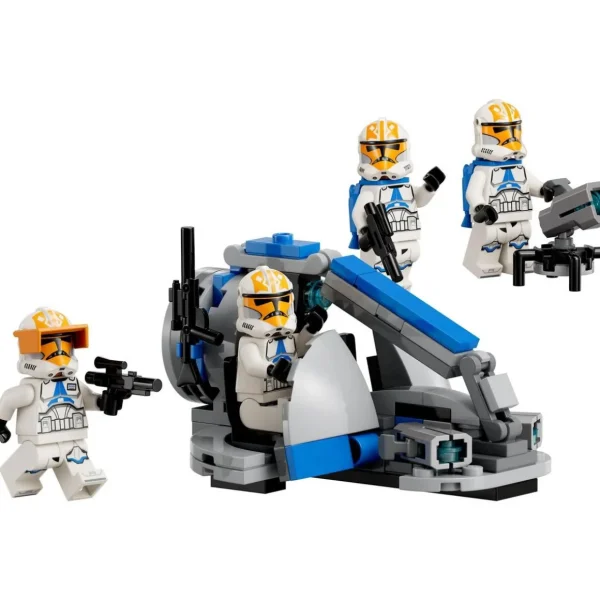 LEGO Star Wars 75359 Pack de Combat des Clone Troopers de la 332e Compagnie d'Ahsoka, Jouet avec Véhicule Speeder