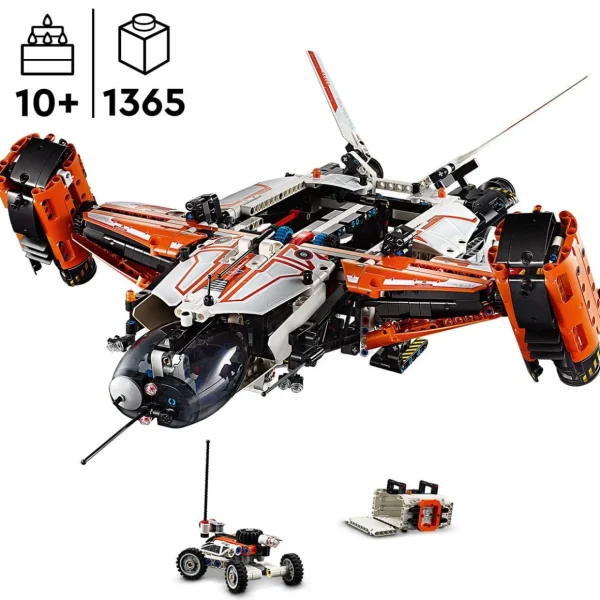 LEGO Technic 42181 Le Vaisseau Spatial Cargo VTOL LT81, Jouet de Construction de l'Espace