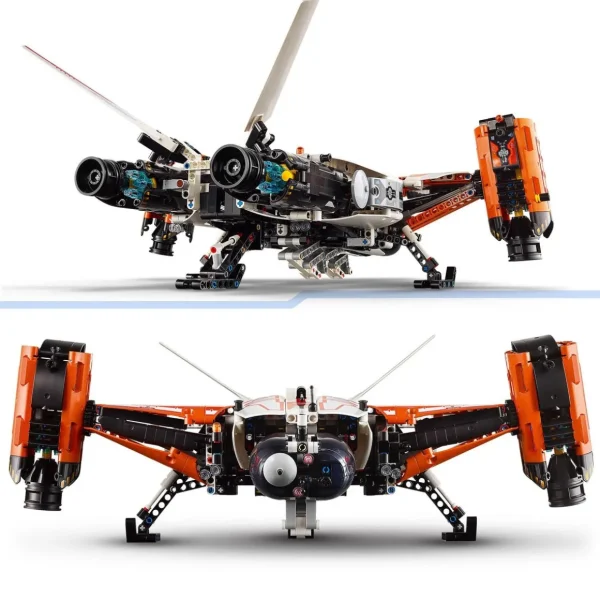 LEGO Technic 42181 Le Vaisseau Spatial Cargo VTOL LT81, Jouet de Construction de l'Espace