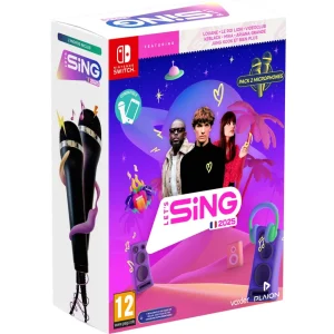 Let's Sing 2025 + 2 Micros Nintendo Switch