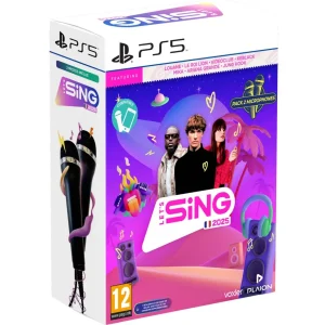 Let's Sing 2025 + 2 Micros PS5